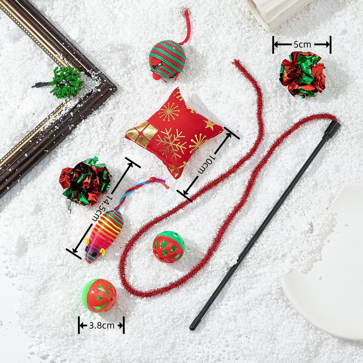 New Pet Christmas Cat Toy Inte - Elk Bugle Call 评论和价格