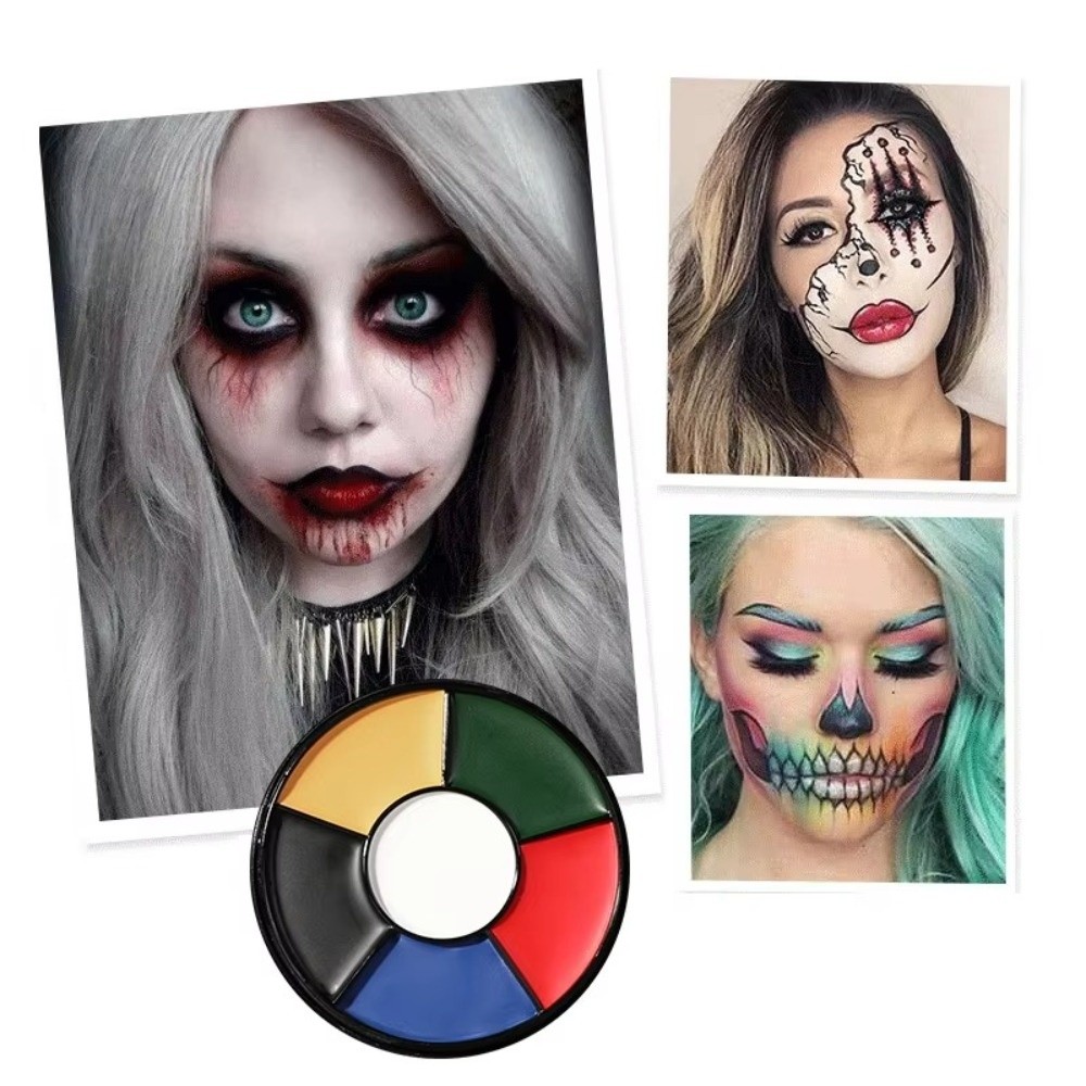 Makeup Kit 6 Colors Face Paint - Camo Face Paint 评论和价格