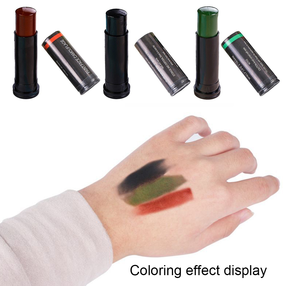 3 Colors Camo Face Paint Anti- - Camo Face Paint 评论和价格