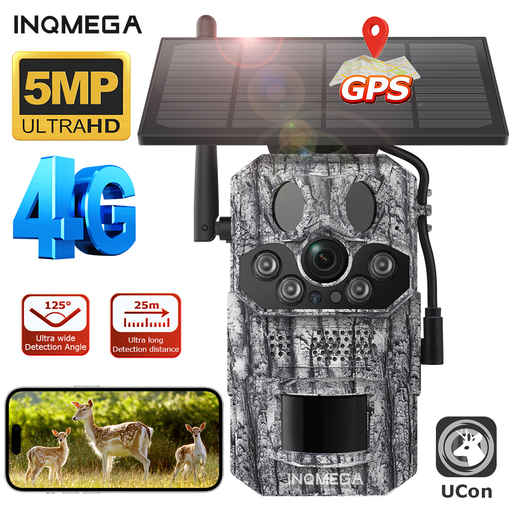 INQMEGA4G 2K 5MP PIR Motion Ac - Trail Camera Infrared 评论和价格