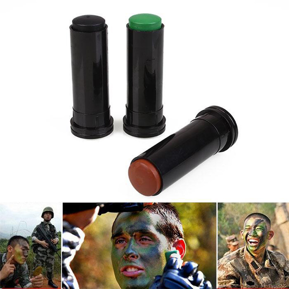 3Pcs Camo Face Paint Skin Frie - Camo Face Paint 评论和价格