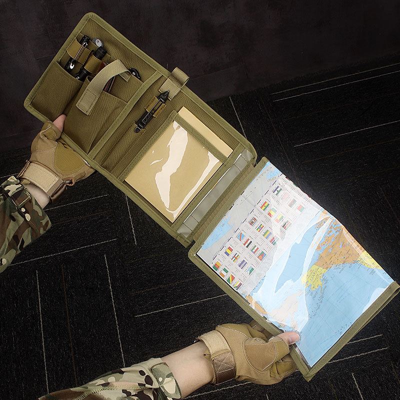 Tactical MOLLE Waterproof Map  - Outdoor Hunting Gear Storage 评论和价格