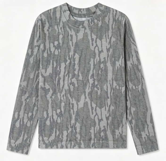 Camo Long Sleeve T‑Shirt Tree  - Outdoor Hunting Prints 评论和价格