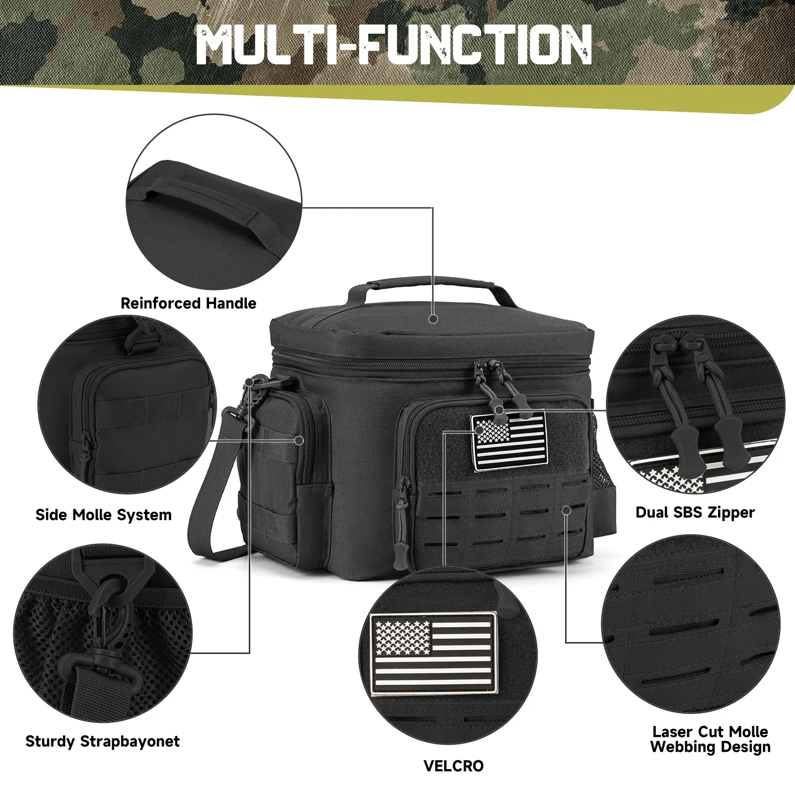 13L Tactical Thermal Cooler Ba - Outdoor Hunting Gear Storage 评论和价格